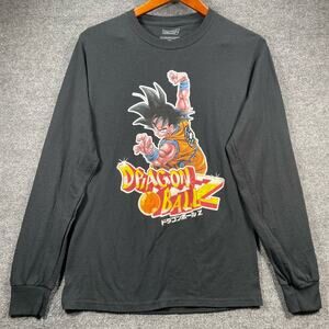 DragonballZ T-Shirt Adult Small Black Longsleeve Funimation Y2K Anime